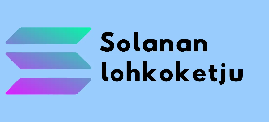 Solanan logo ja otsikko ”Solanan lohkoketju”